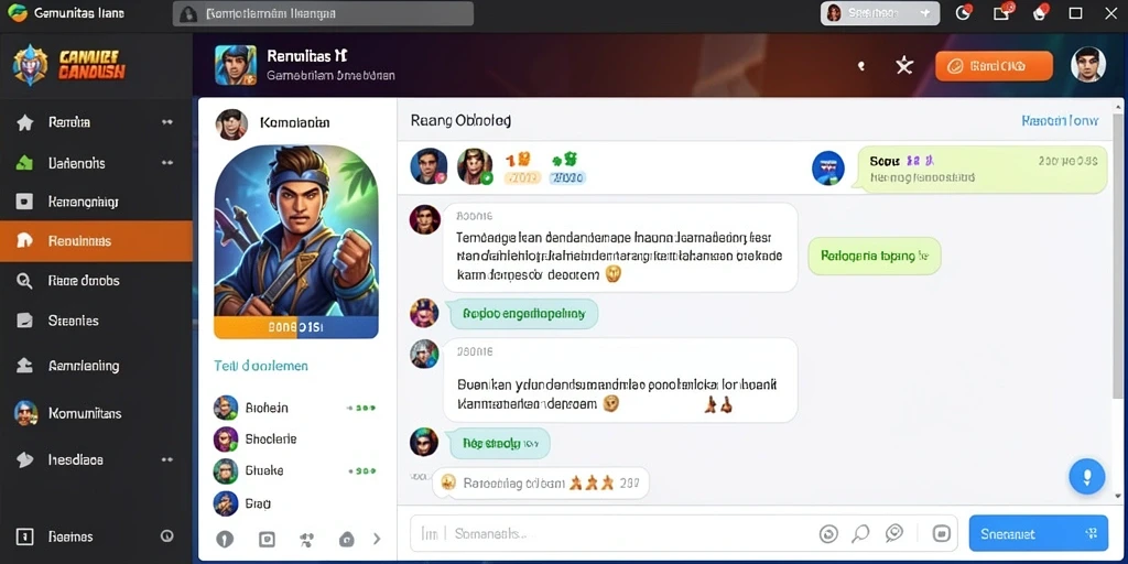 Tampilan antarmuka GOWIN yang modern dan mudah digunakan.