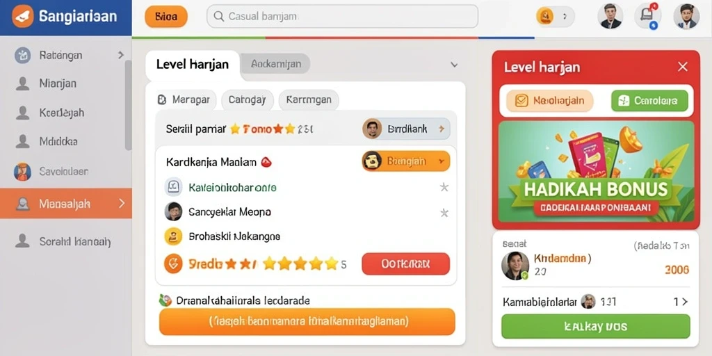 Tampilan antarmuka yang menarik dan mudah dinavigasi.